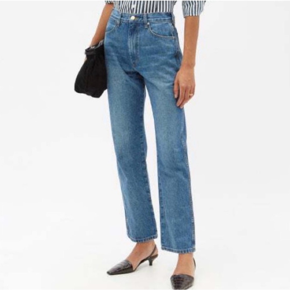 Frame Ilona Hamer High Rise Straight Jeans size 30 x 30 - Picture 1 of 9